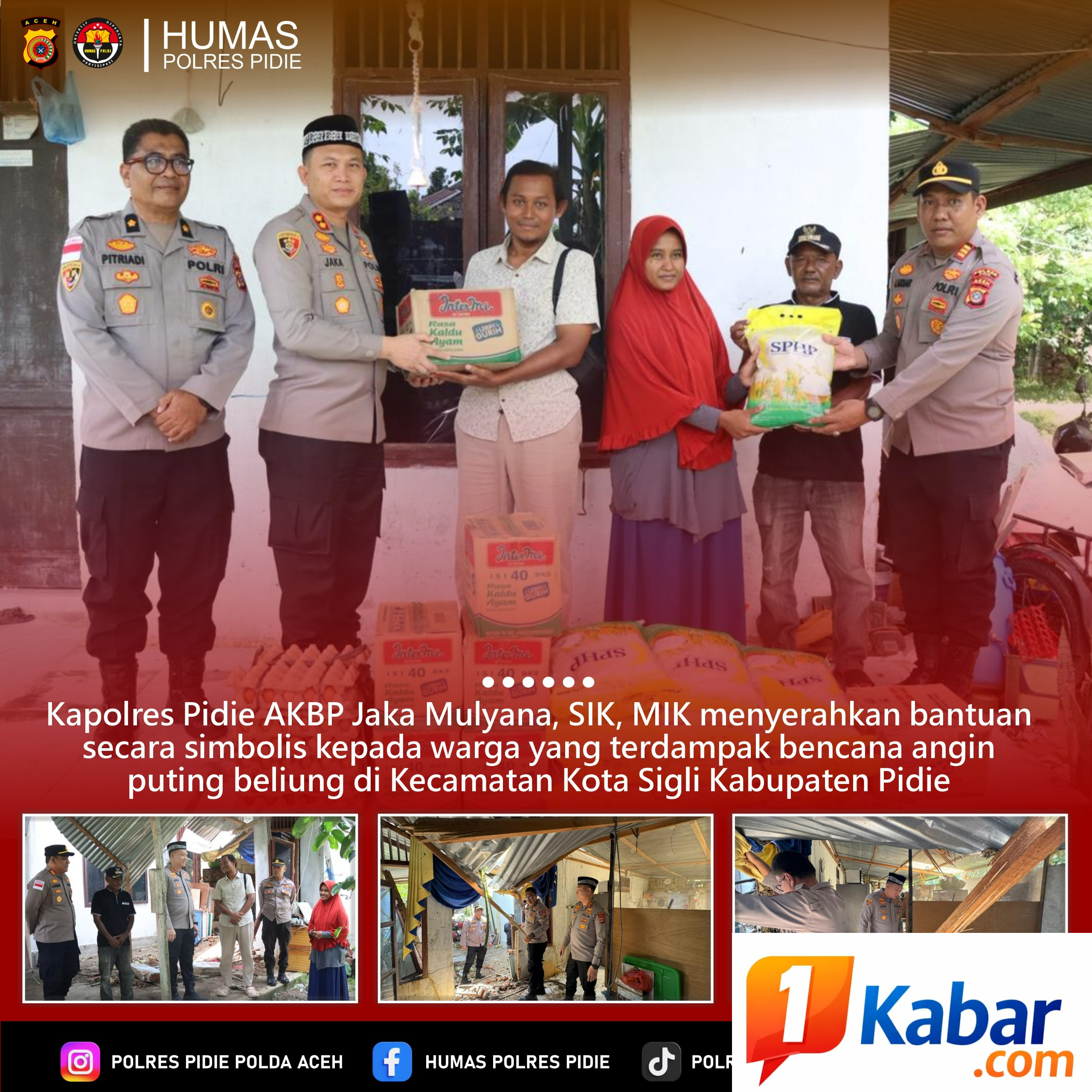 ngentot anyar ‎Kapolres Pidie Serahkan Donasi kepada Korban pentil Beliung di Kota Sigli ‎