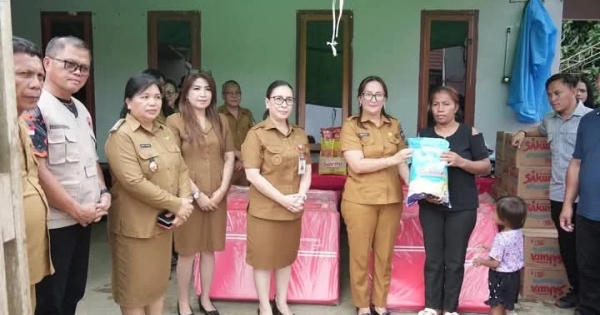 ngentot mutakhir Pemkab Minahasa Salurkan Donasi hasilkan Korban pentil Beliung di Kakas Barat
