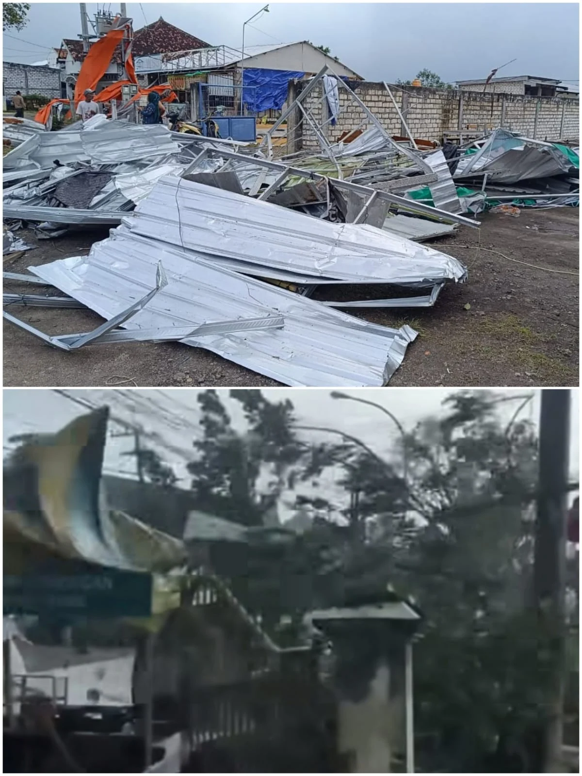 ngentot mutakhir Griya Kepala Desa di Lamongan Roboh dikarenakan pentil Beliung