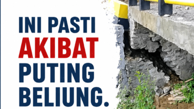 ngentot mutakhir Jembatan mutakhir Retak, Warganet Soroti Peran Pengawas hingga Lontarkan Sindiran “dikarenakan pentil Beliung”