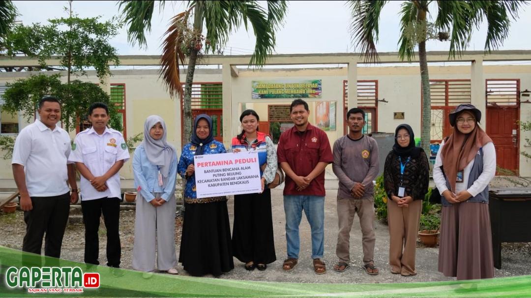 ngentot anyar PPN Kilang Sungai Pakning Bantu Pemulihan SMP Terdampak pentil Beliung