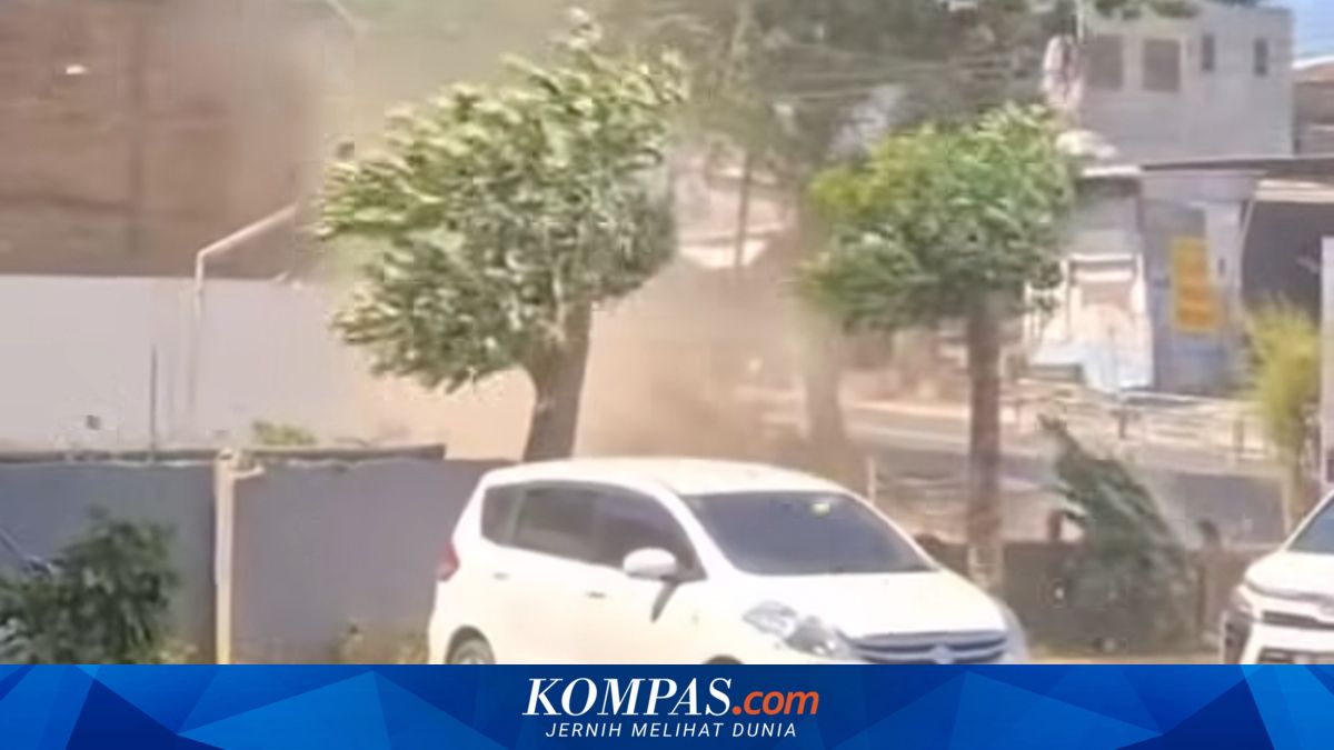 ngentot anyar Video pentil Beliung di jalur Suratmo Semarang Viral, BMKG singkap Penyebab hembusan Kencang