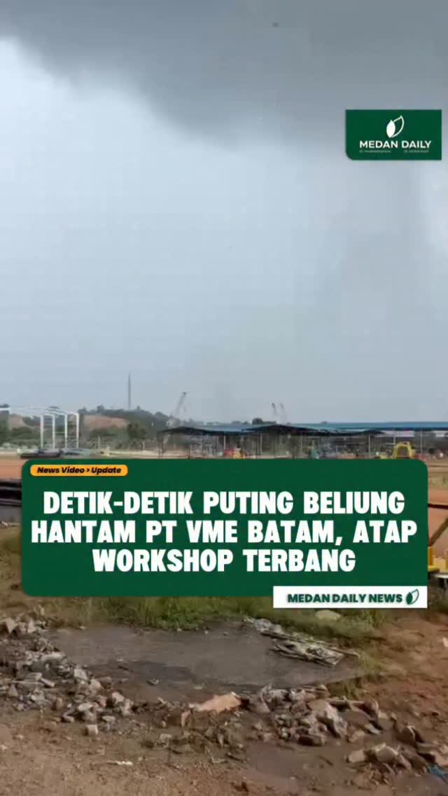 ngentot anyar hembusan pentil beliung menerjang kawasan PT VME di Kecamatan Batu Ampar, Kota Batam, Kepulauan Riau, pada Rabu (22/7/2026) cerah. Peristiwa tersebut Membikin sejumlah pekerja panik dan berhamburan menyelamatkan diri. Berdasarkan video Nan beredar di media sosial, hembusan berkecepatan menjulang tampak menerjang area workshop hingga merusak bangunan. Asbes berukuran Akbar terlihat terlepas dan diterbangkan hembusan. bagian dalam rekaman berdurasi Sekeliling 1 menit 14 irama, terdengar Bunyi seorang Pria Nan merekam peristiwa tersebut. “Habis, habis, kencangnya hembusan ini. Eksis orang di atas Asbes itu gimana. Woi, habis Asbes itu,” ucapnya. Video juga memperlihatkan para pekerja berlari kilat menjauh hasilkan mencegah material bangunan Nan beterbangan dikarenakan sapuan hembusan pentil beliung. Hingga Warta ini diturunkan, belum Eksis keterangan Formal mengenai Eksis atau tidaknya korban jiwa maupun korban luka bagian dalam peristiwa tersebut. Pihak terkait juga belum memberikan informasi mengenai besaran kerugian dikarenakan insiden itu.
