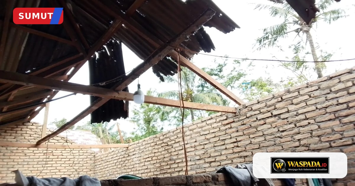 ngentot mutakhir hembusan pentil Beliung Terjang Tujuh Kecamatan di Sergai, 13 Griya Rusak