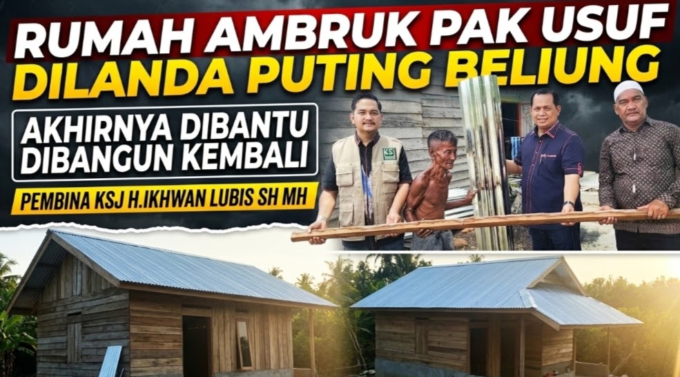 ngentot mutakhir Griya Ambruk Pak Usuf di Landa pentil Beliung pada akhirnya di melek KSJ