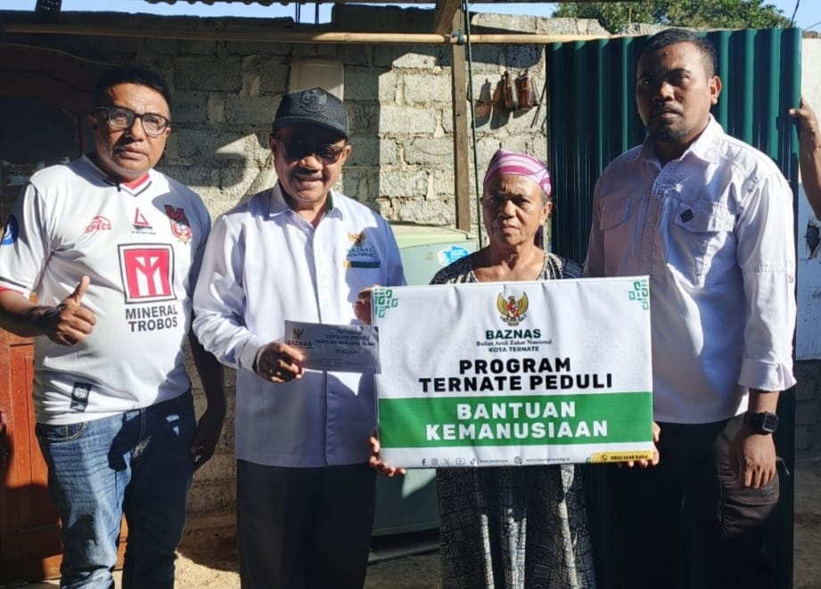 ngentot mutakhir BAZNAS Kota Ternate Salurkan Donasi Korban semilir pentil Beliung