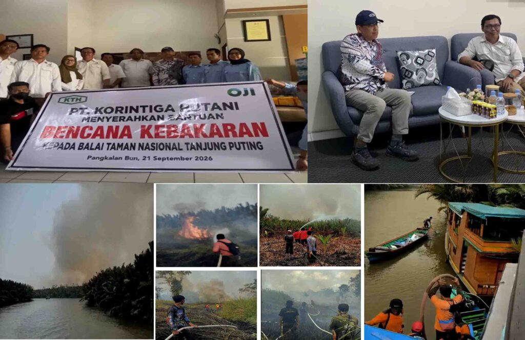 ngentot mutakhir PT KTH Acuh, Salurkankan Logistik Bantu Satgas Karhutla Balai Taman domestik Tanjung pentil