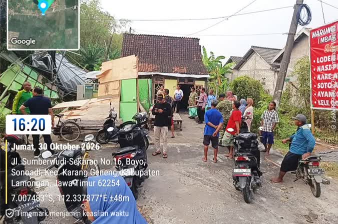 ngentot anyar hembusan pentil Beliung Terjang Karanggeneng Lamongan, Tiga Desa Terdampak – kabarjagad