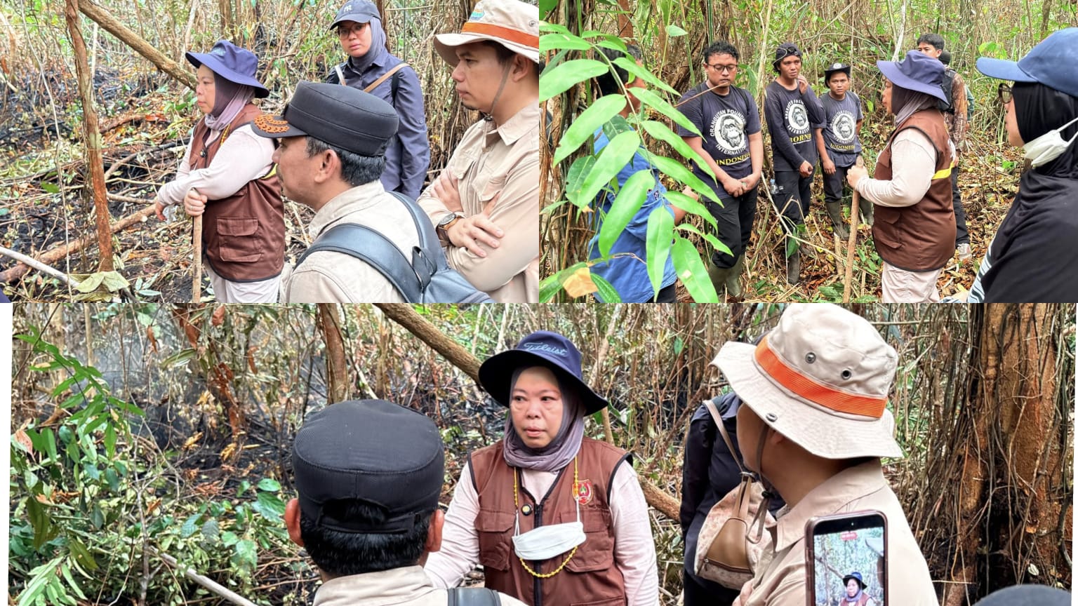 ngentot mutakhir Bupati Kobar Menyusuri Hutan, Tinjau Penanganan Karhutla di Tanjung pentil – Intim News